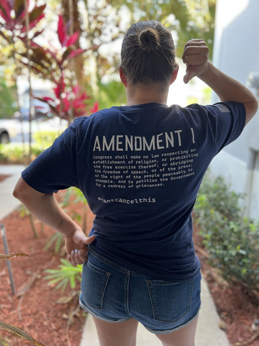 1st Amendment T Shirt image 2