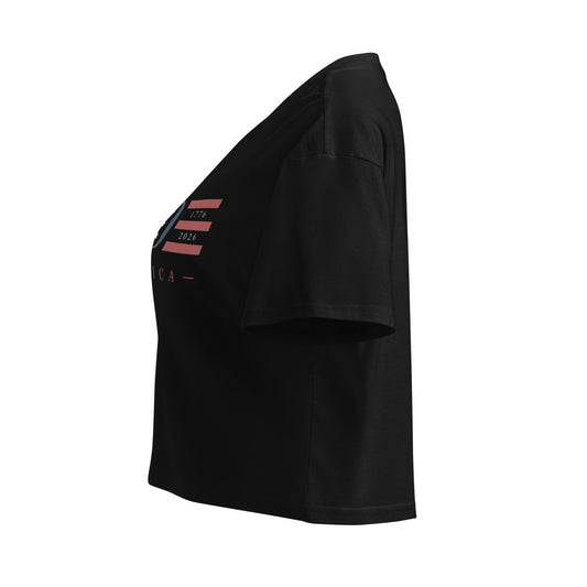 250 YEARS AMERICA CROP TOP image 3