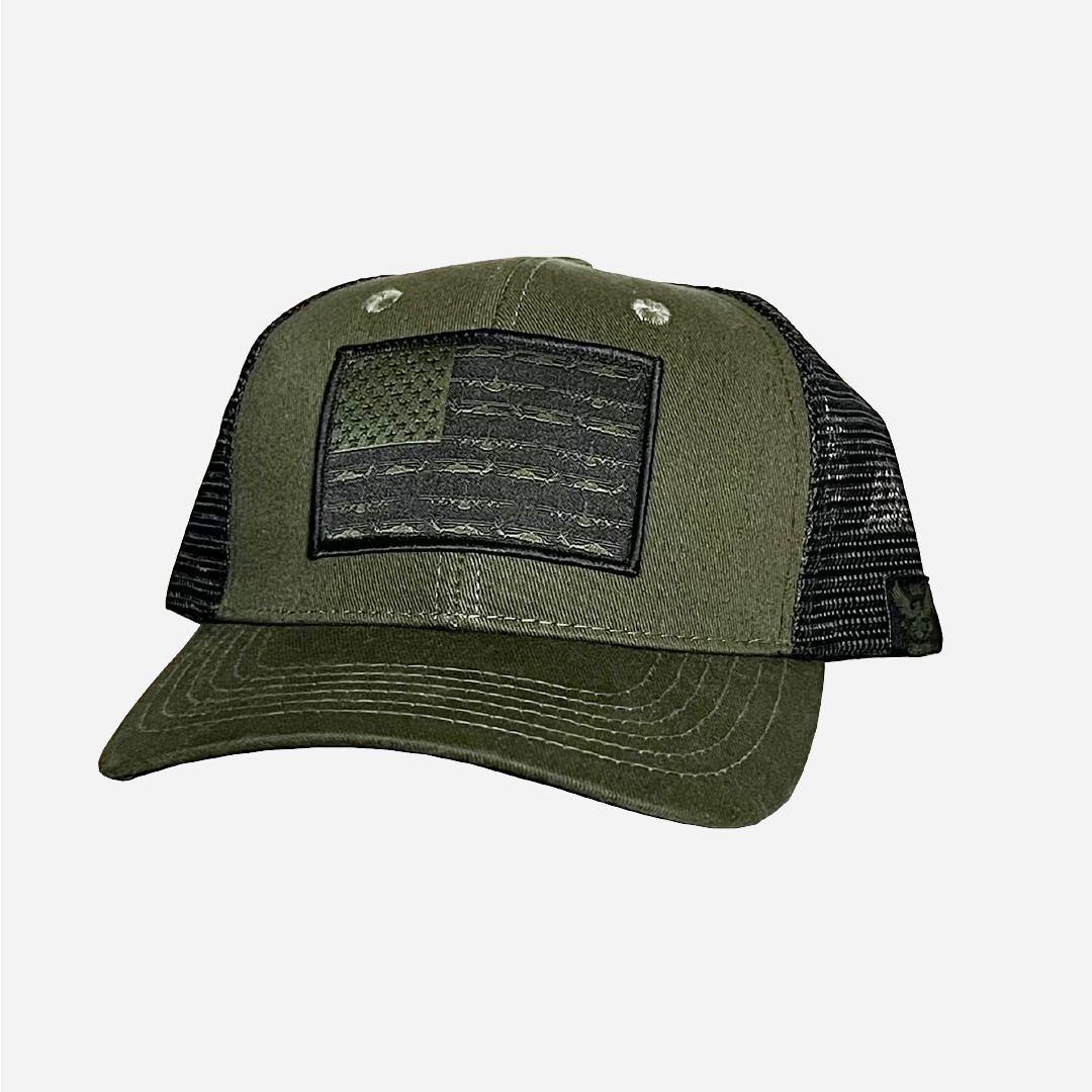CSAR Aircraft American Flag Hat