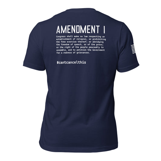 1st Amendment T Shirt image 3
